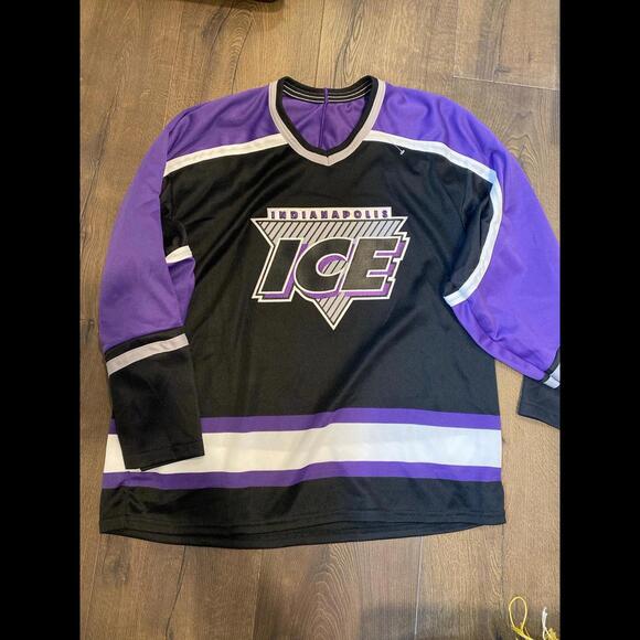 Hockey jersey extra large xl bauer Indianapolis ice - Picture 2 of 6